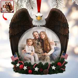 Military Appreciation Acrylic Ornament – Custom Photo Gifts For Family 04naqn121125 - Ornament - GoDuckee