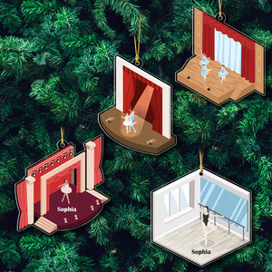 Ballet Dancing, Personalized Ornament, Ballet Dancer Gifts - Ornament - GoDuckee