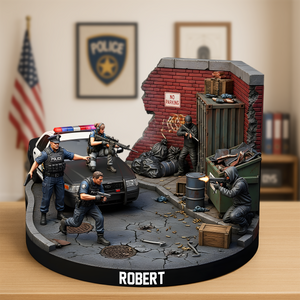 Police Acrylic Plaque - Personalized Gifts For Police Officer 01TOPU070725 - Shaped Plaques - GoDuckee
