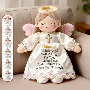 Guardian Angel Custom Shape Pillow - Personalized Gifts For Kids 01namg301225 - Pillow - GoDuckee
