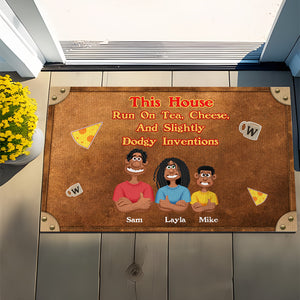 Personalized Gifts For Family Doormat 05NAMH210225PA - Doormat - GoDuckee