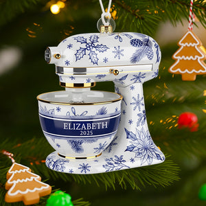 Baking Mixer Christmas Ornament Personalized Gifts For Bakers 02PGDT260825 - Ornament - GoDuckee