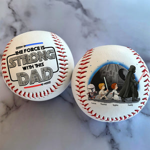 Personalized Gift For Dad Baseball Father's Day Galaxy Dad 031ACQN060425 - Baseball - GoDuckee