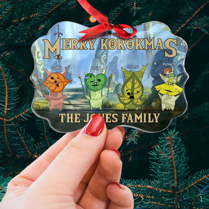 Family-Medallion Acrylic Ornament- Gift For Family- Christmas Gift- Family Ornament PW-03naqn250923 - Ornament - GoDuckee