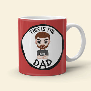 Dad 02pjqn110523hh Personalized Coffee Mug - Coffee Mug - GoDuckee
