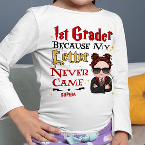 Personalized Gifts For Kid T-shirt 01XQPU100724TM Magic Owl Letter Never Came - Shirts - GoDuckee