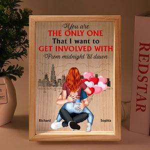 Personalized Gift For Couple Light Box You Are The Only One - - GoDuckee