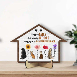 Personalized Gifts For Dog Lover Wood Sign 03HTMH160324 - Wood Signs - GoDuckee