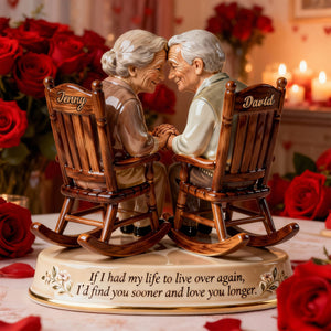 Growing Old Together - Personalized Gifts For Couple Acrylic Plaque 04NATN260126 - Shaped Plaques - GoDuckee