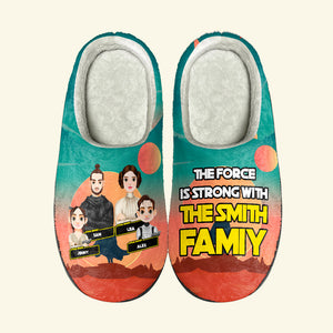Personalized Gifts For Family Slippers 03XQMH270924HG - Shoes - GoDuckee