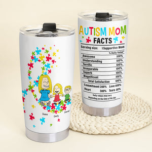Personalized Gifts For Autism Mom Tumbler Autistic Kids 01TOQN110325HH - Tumbler Cup - GoDuckee