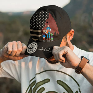 Personalized Gifts For Dad Classic Cap 02NADT270524PA Father's Day - Caps - GoDuckee