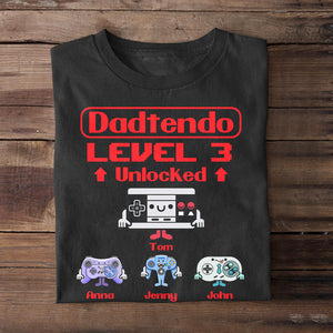 Unlocked Level 03NATN050623 Personalized Family Shirt Hoodie Sweatshirt - Shirts - GoDuckee