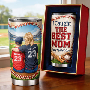 Baseball Mom Tumbler - Personalized Gifts For Mother's Day 03huqn190326 - Tumbler Cup - GoDuckee
