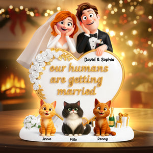 Wedding Couple Light Box – Personalized Gifts For Pet Lovers 05toqn051125 - Light Box - GoDuckee