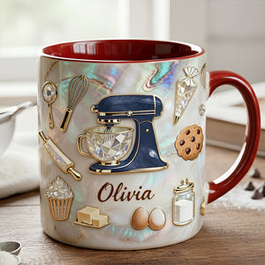 Baker’s Dream Coffee Mug - Personalized Gifts For Baking Lover 01PADT291225 - Coffee Mug - GoDuckee