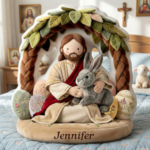 Jesus Easter Pillow – Personalized Gifts For Christians 05paqn090126 - Pillow - GoDuckee