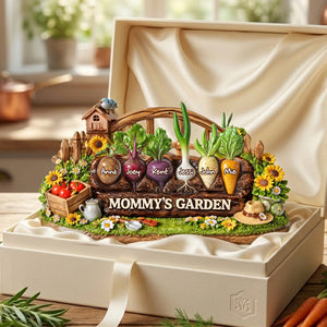 Grandma's Garden Acrylic Plaque - Personalized Mother's Day Gifts 06tylu190326 - Shaped Plaques - GoDuckee