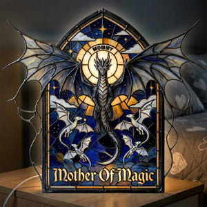 Dragon Mom Light Box - Personalized Gifts For Moms 04paqn090426 - Light Box - GoDuckee