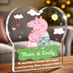 Personalized Gifts For Mom Acrylic Shape Plaque 01DTDT030325 - Shaped Plaques - GoDuckee
