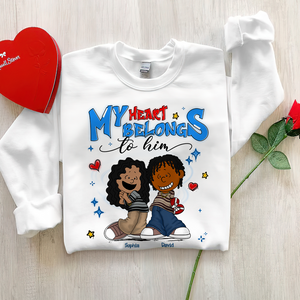 Personalized Gifts For Couple Shirt Y2k Style 02topu030125hg - Shirts - GoDuckee