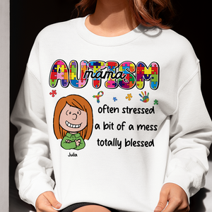 Personalized Gifts For Autism Mom Shirt 01topu240225hh - Shirts - GoDuckee