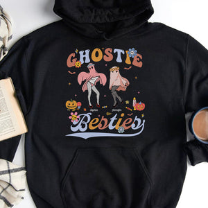 Ghostie Besties Personalized Horror Shirt, Gift For Friend - Shirts - GoDuckee