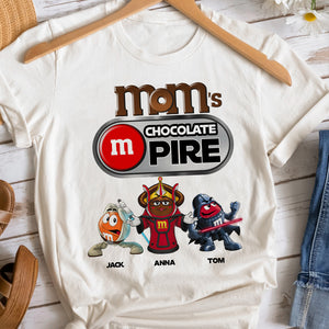 Personalized Gifts For Mom Shirt Mom's Chocolate Mpire 04qhtn080324 - 2D Shirts - GoDuckee