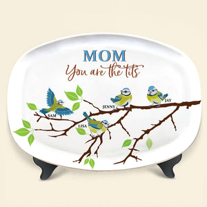 Personalized Gifts For Mom Plate You Are The Tits 03htmh110324 - Plates - GoDuckee