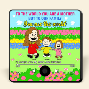 Personalized Custom Music Fridge Magnet Gifts For Mom 03XQQN261224DA - Fridge Magnet - GoDuckee