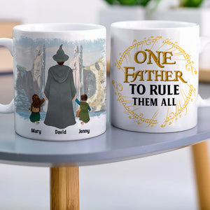 One Father To Rule Them All 04QHTN060623 Personalized Mug - Coffee Mug - GoDuckee