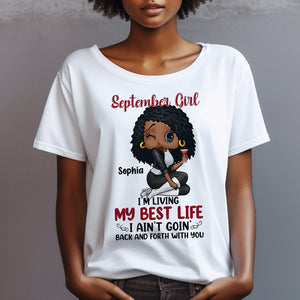Best Girl, I Am Living My Best Life, Personalized Shirt, Gifts For Girl, 02qhpo270723hh - Shirts - GoDuckee
