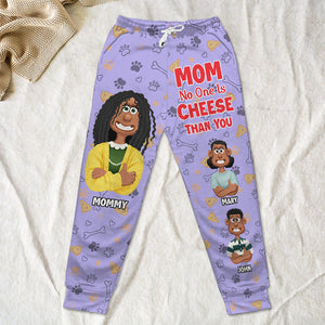 Personalized Gifts For Mom Sweatpants Mother's Day Mom And Kids 01XQMH040325PA - Shorts and Pants - GoDuckee