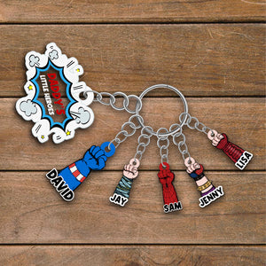 Personalized Gifts For Mom Keychain 02KAMH290324HA Mother's Day - Keychains - GoDuckee