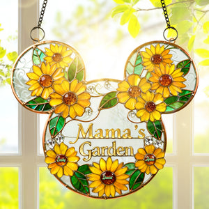 Sunflower Suncatcher Ornament - Personalized Gifts For Mother's Day 04TOQN230226 - Ornament - GoDuckee