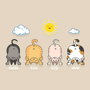 Personalized Gifts For Cat Lover Decal 06ACQN020724 - Decal Sticker - GoDuckee