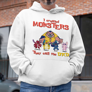 I Created Monsters They Call Me Dad, Personalized Shirt 05DNPO300523 - Shirts - GoDuckee