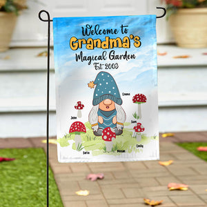 Personalized Gifts For Grandma Garden Flag 01HTMH260324 Mother's Day - Garden Flag - GoDuckee