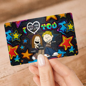 Personalized Gifts For Couple Wallet Card I Love You 02TODT100125HG - Wallet Card - GoDuckee