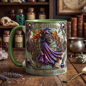 Ancient Ancestral Witch Accent Mug - Personalized Gifts For Witch Lovers 03QHTN010826
