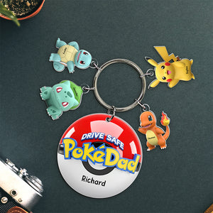 Drive Safe Acrylic Tag Keychain - Personalized Gifts For Dad 06naqn280525 - Keychains - GoDuckee