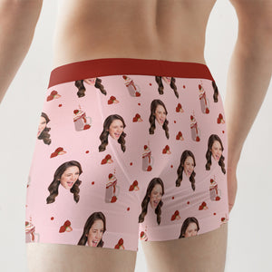 Personalized Gifts For Him Men Boxer Briefs World's Best Milkshake Ever - Boxer Briefs - GoDuckee