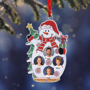 Custom Photo Gifts For Family Ornament Christmas 01XQLU230924 - Ornament - GoDuckee