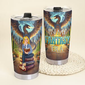 Personalized Gifts For Book Lovers Tumbler In My Fantasy Era 01tgqn270225pa - Tumbler Cup - GoDuckee