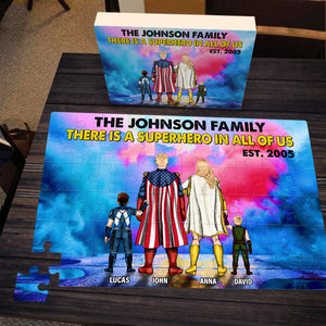 Super Jigsaw Puzzle Personalized Gifts For Family 03hutn120425hg - Jigsaw Puzzles - GoDuckee