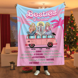 Personalized Gifts For Besties Blanket 05TOMH281124HH - Blanket - GoDuckee