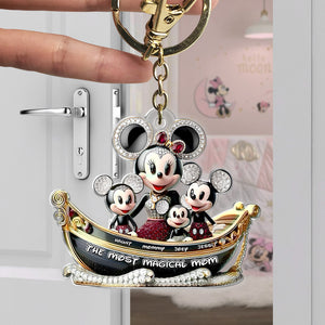 Mom Keychain - Personalized Gifts For Mom Keychain 02TGLU180425 - Keychains - GoDuckee