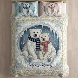 Couple Personalized Quilt Bedding Set Special Line 07HYDT011125 - Bedding Set - GoDuckee