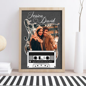 Sweet Couple, Personalized Canvas, Gifts For Him Gifts For Her - Poster & Canvas - GoDuckee