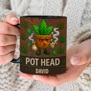 Pot Head Mug - Personalized Gifts For Men 03totn310525 - Coffee Mug - GoDuckee